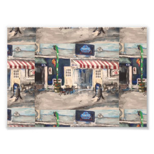 Division Street, Kelley's Island Photo Print Foto Afdruk