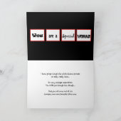 Divorce AMAZING Woman Kaart (Binnen)