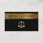 Divorce Attorney Visitekaartjes (Voorkant)