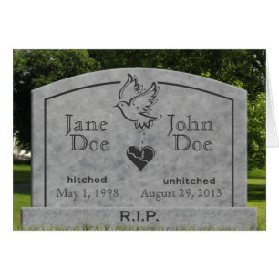 Divorce - de Kaart van RIP - veranderingstekst