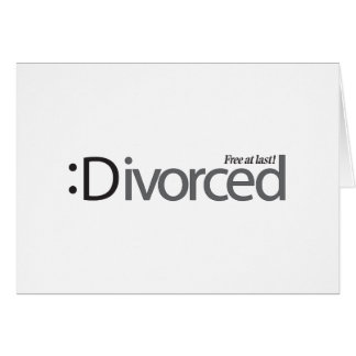 DIVORCE - eindelijk vrij