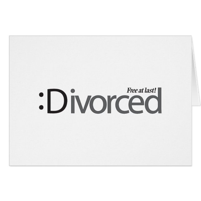 DIVORCE - eindelijk vrij (Voorkant Horizontaal)