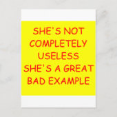 DIVORCE-grap Briefkaart (Voorkant)