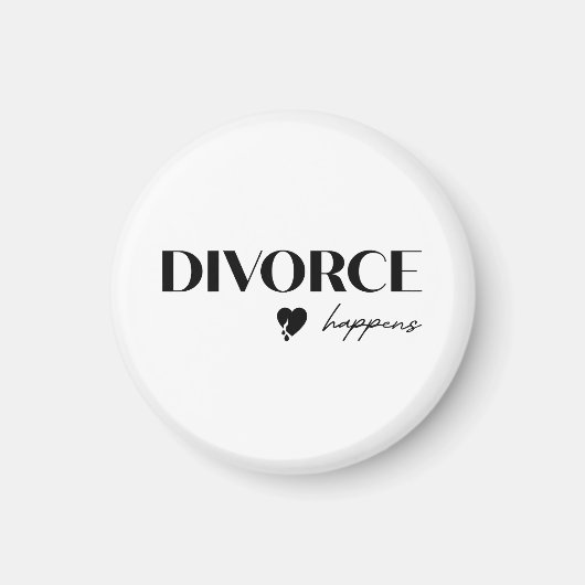 Divorce Happens Magneet (Voorkant)