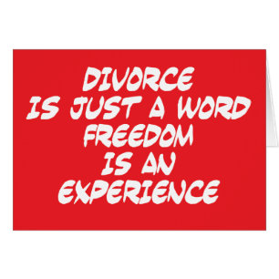 Divorce is slechts een woord