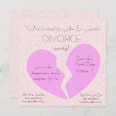 Divorce Kaart (Voorkant / Achterkant)