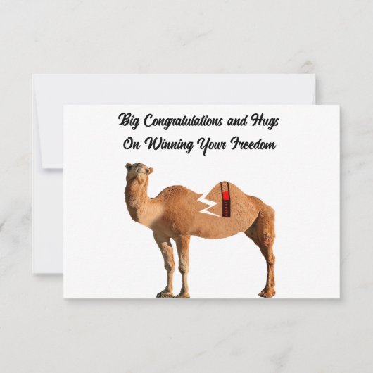 Divorce Kaart Notitiekaartje (Voorkant)