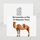 Divorce Kaart Notitiekaartje (Voorkant / Achterkant)