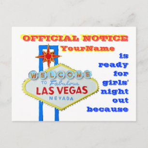 Divorce Las Vegas Style Announcement Aankondigingskaart