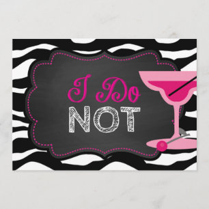 Divorce Party-alkboard Kaart