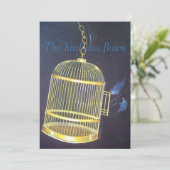 Divorce Party grappig gepersonaliseerd Kaart (Staand voorkant)