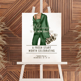 Divorce Party Welcome Sign Poster