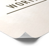 Divorce Party Welcome Sign Poster (Hoek)