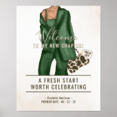 Divorce Party Welcome Sign Poster (Voorkant)