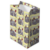 Divorce Rate Gift Bag Medium Cadeauzakje (Voorkant Gekanteld)