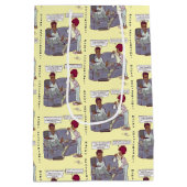 Divorce Rate Gift Bag Medium Cadeauzakje (Achterkant)