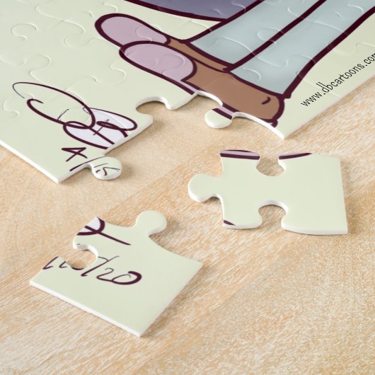 Divorce Rate Jigzaag Puzzle Legpuzzel (Zijkant)