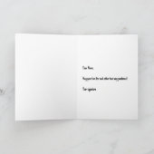 Divorce Rate Jubileum Card Kaart (Binnen)