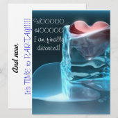 Divorce Uitnodiging (Voorkant / Achterkant)