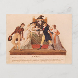 Divorce. Verzoening Briefkaart