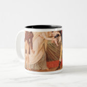 Divorce. Verzoening Tweekleurige Koffiemok (Voorkant links)