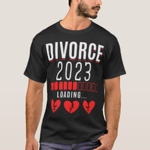 Divorcee 2023 Funny Divorced Wife T-shirt