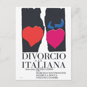 Divorcio a la Italiana Briefkaart