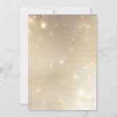 Diwali Beige Floral Lamp Diyas Groet Kaart (Achterkant)