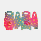 Diwali Bollywood Feest Favorieten Doos Danser Bedankdoosjes (Uitgevouwen)