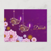 Diwali Briefkaart (Voorkant)