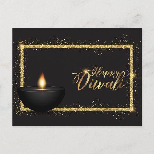 Diwali Briefkaart (Voorkant)