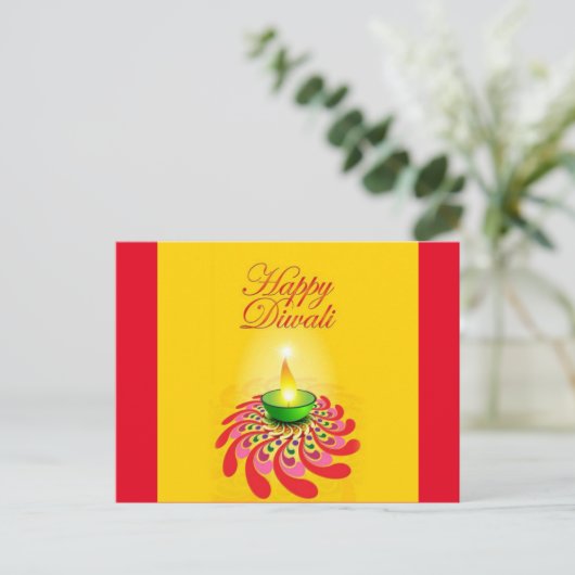 diwali briefkaart (Staand voorkant)