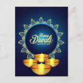 Diwali Briefkaart (Voorkant)