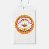 Diwali Cadeau Label ( Happy Diwali) Cadeaulabel (Voorkant)