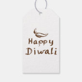 Diwali Cadeau Labels. Cadeaulabel (Achterkant)