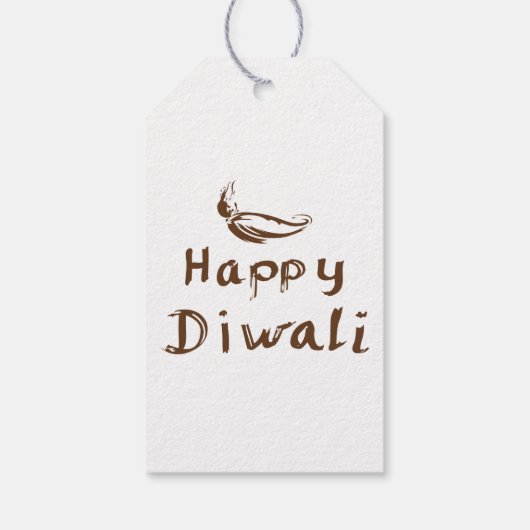 Diwali Cadeau Labels. Cadeaulabel (Achterkant)