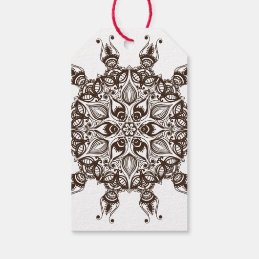 Diwali Cadeau Labels. Cadeaulabel (Achterkant)