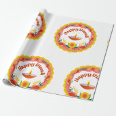 Diwali cadeaupapier (Uitgerold)
