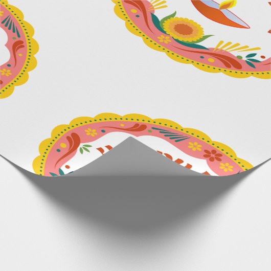 Diwali cadeaupapier (Hoek)