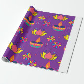 Diwali Cadeaupapier (Uitgerold)