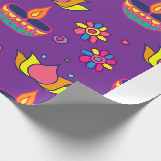 Diwali Cadeaupapier (Hoek)