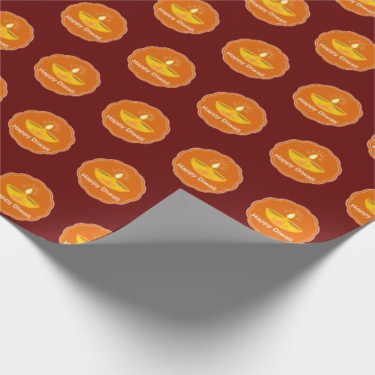 Diwali cadeaupapier (Hoek)