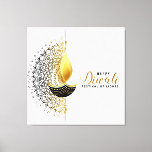 Diwali Canvas Afdruk