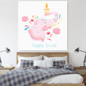 Diwali Canvas Afdruk (Insitu (Slaapkamer))