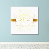 Diwali Canvas Afdruk (Insitu (Houten vloer))