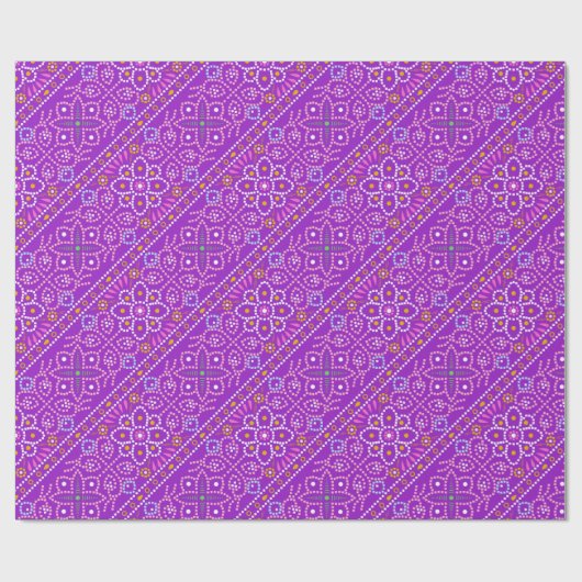 Diwali celebration cadeaupapier (Vlak)