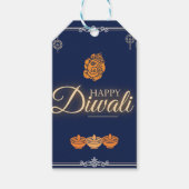 Diwali Celebration Party Cadeaulabel (Voorkant)
