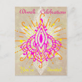 Diwali Celebrations Briefkaart Uitnodiging (Voorkant)