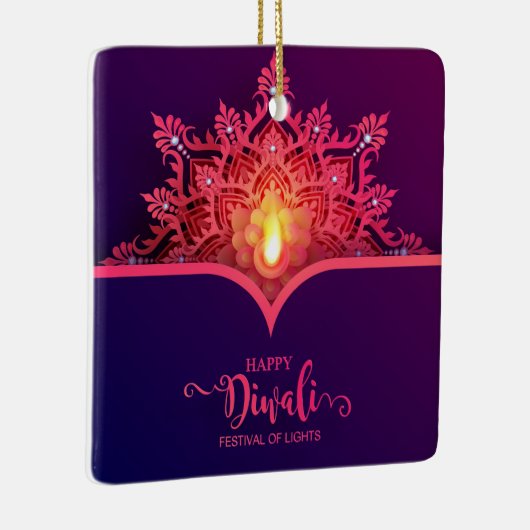 Diwali Ceramic Ornament (Rechts)