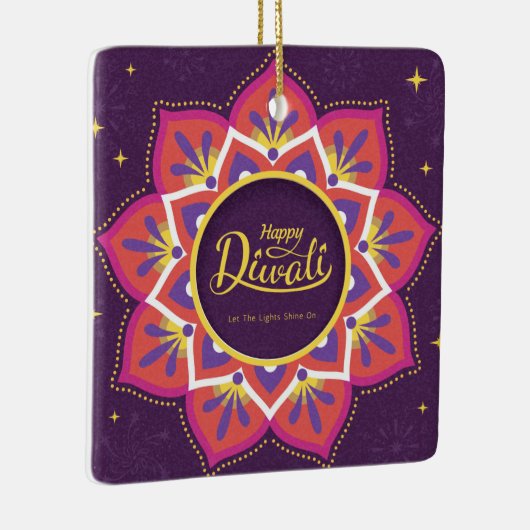 Diwali Ceramic Ornament (Rechts)